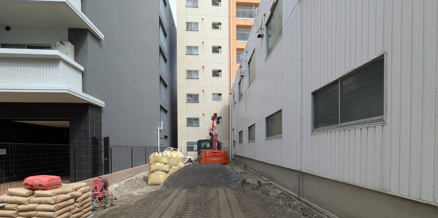 現場: 2026年9月 ・ 着工、地盤改良中